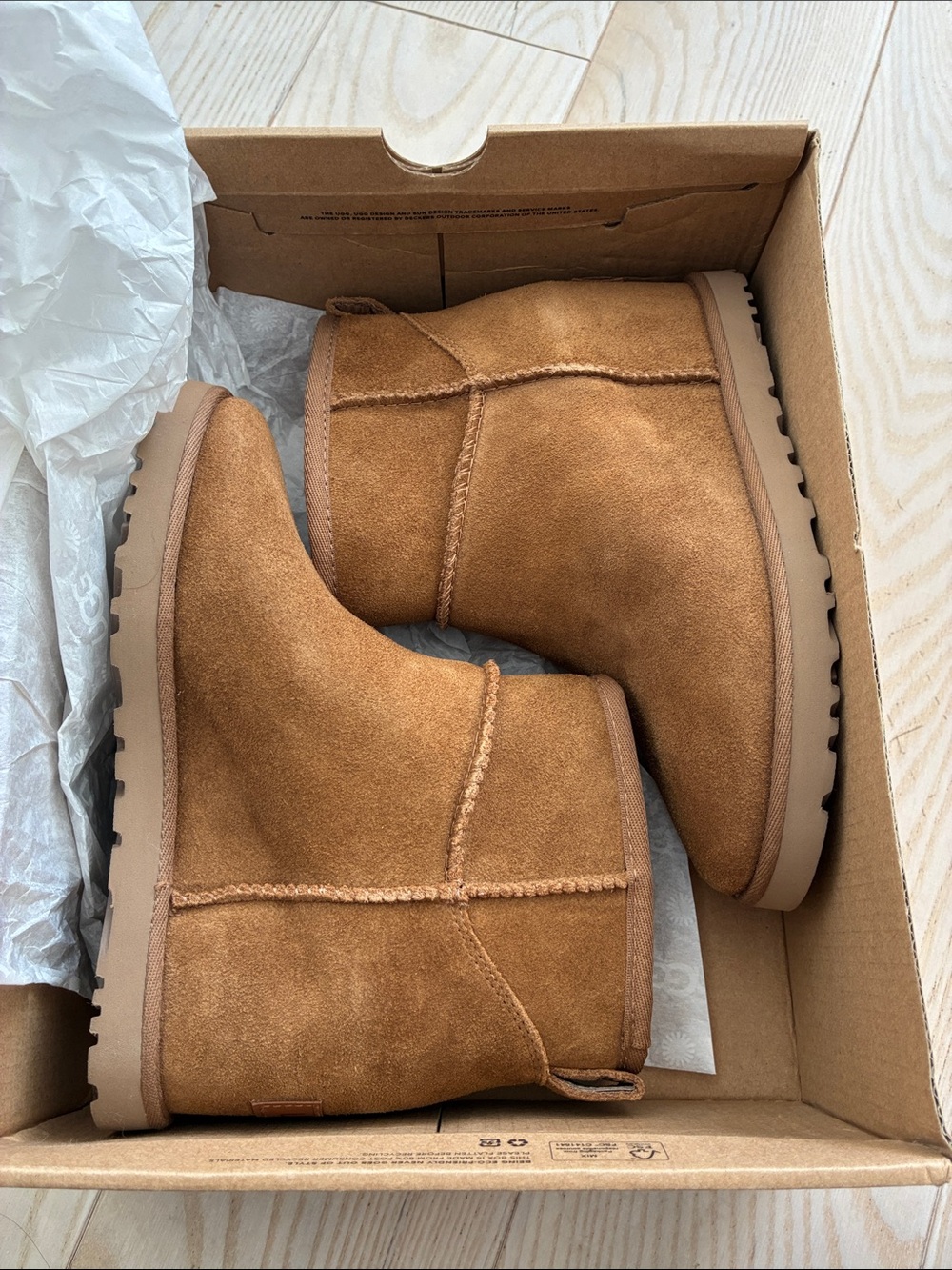 New in box! Ugg Classic Femme Wedge Boots